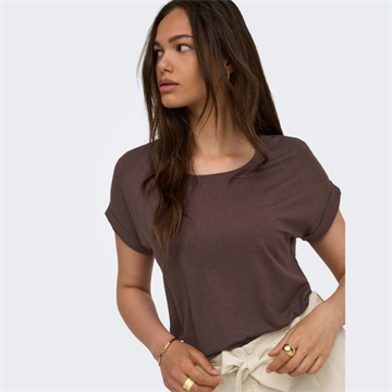 ONLY MOSTER DEEP MAHOGANY T-SHIRT - 15106662